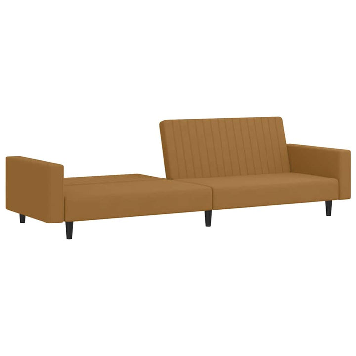 Bäddsoffa 2-Sits Sammet