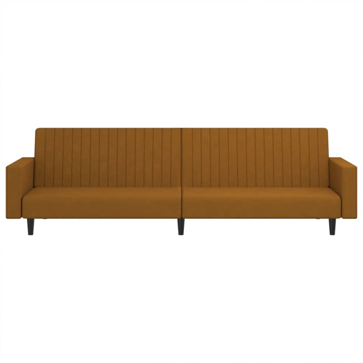 Bäddsoffa 2-Sits Sammet