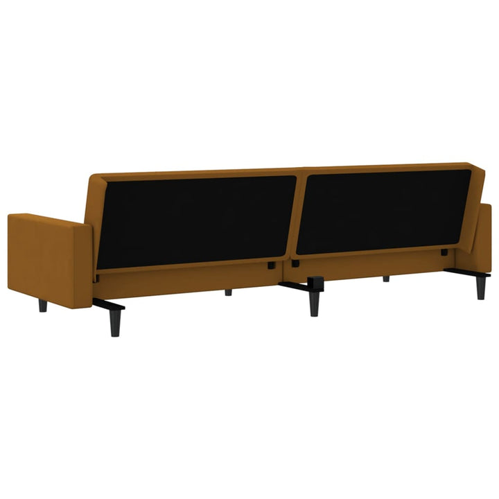 Bäddsoffa 2-Sits Sammet