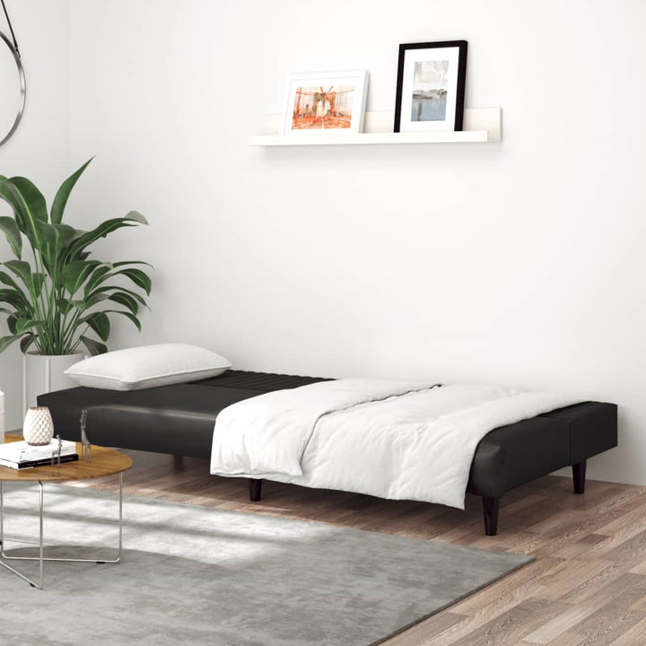 Bäddsoffa 2-Sits Konstläder