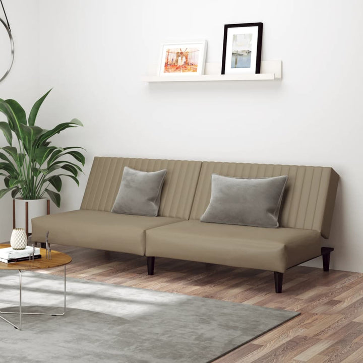 Bäddsoffa 2-Sits Konstläder