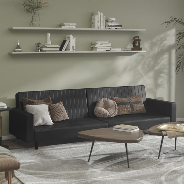 Bäddsoffa 2-Sits Konstläder