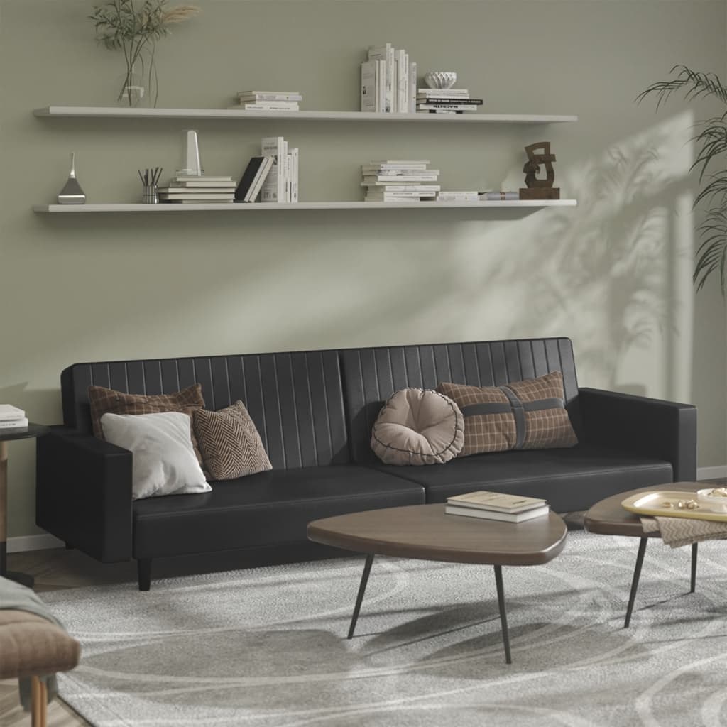 Bäddsoffa 2-Sits Konstläder
