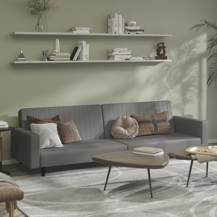 Bäddsoffa 2-Sits Konstläder
