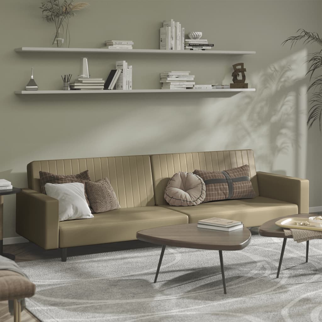 Bäddsoffa 2-Sits Konstläder