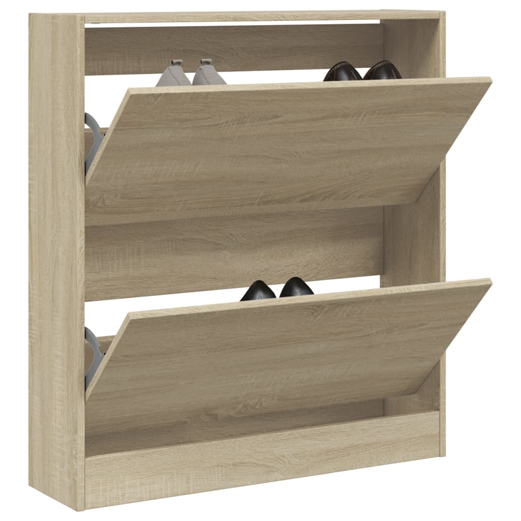 Skoskåp 80X21X87,5 Cm Konstruerat Trä