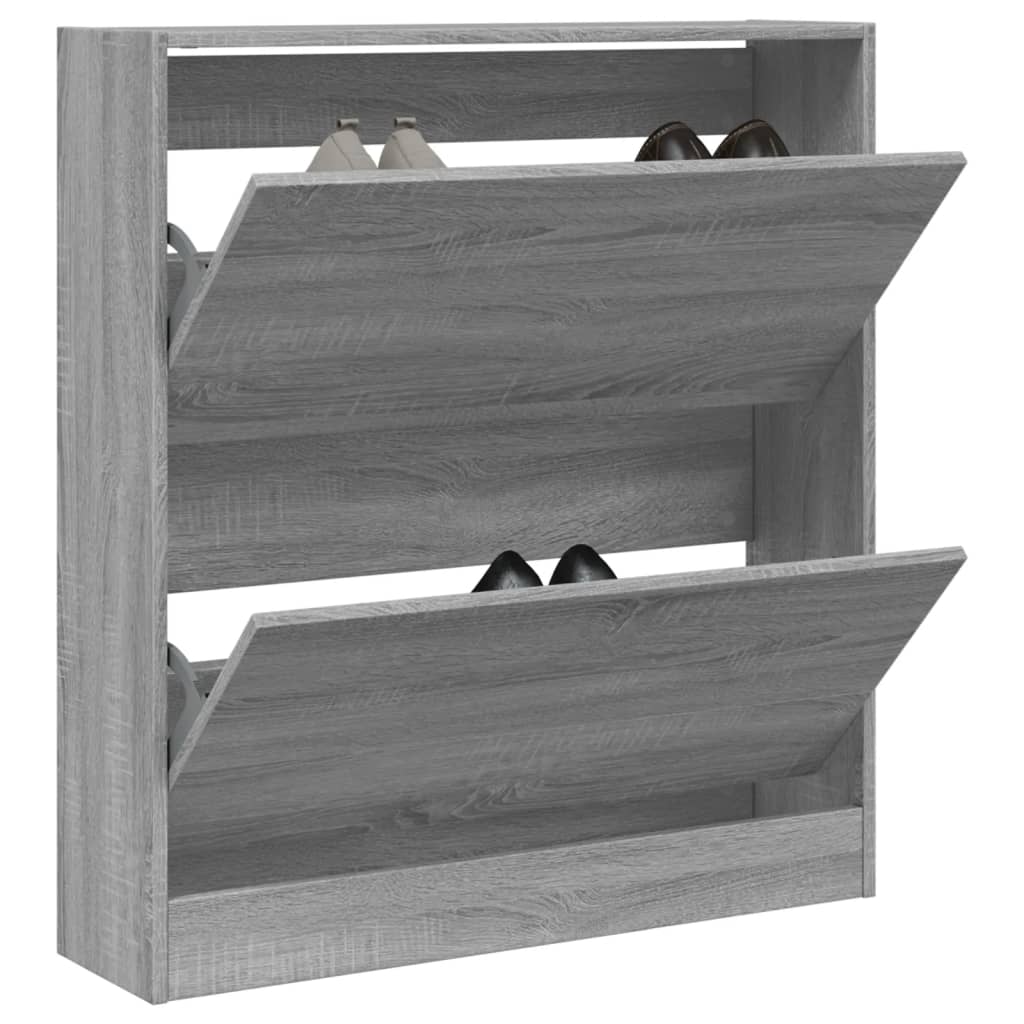 Skoskåp 80X21X87,5 Cm Konstruerat Trä