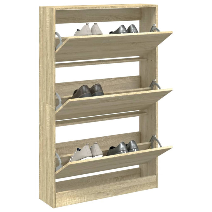Skoskåp 80X21X87,5 Cm Konstruerat Trä