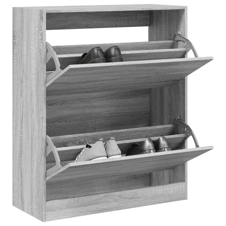Skoskåp 80X21X87,5 Cm Konstruerat Trä