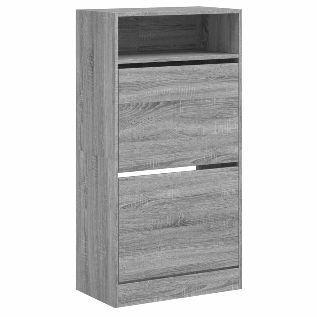 Skohylla 60X34X116 Cm Konstruerat Trä