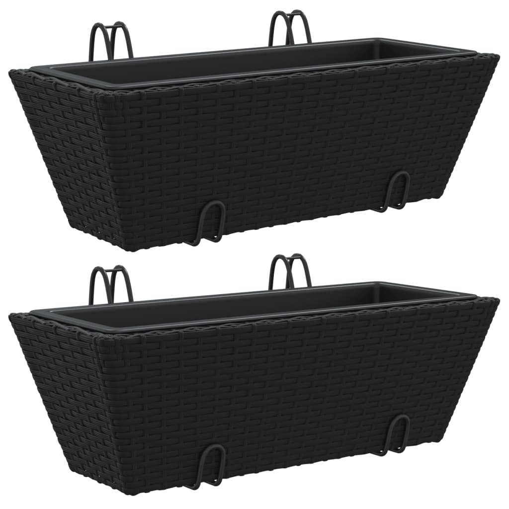Blomlådor Med Krokar 2 St Konstrotting