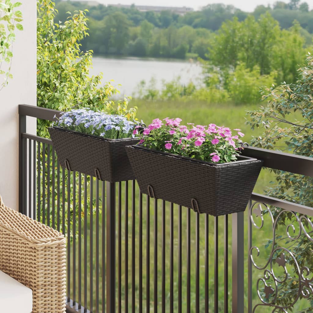 Blomlådor Med Krokar 2 St Konstrotting