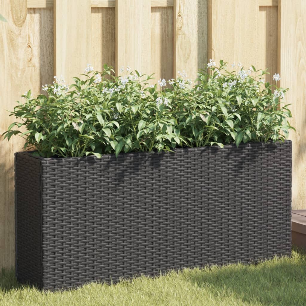 Odlingslåda Med 2 Krukor 90X20X40 Cm Konstrotting