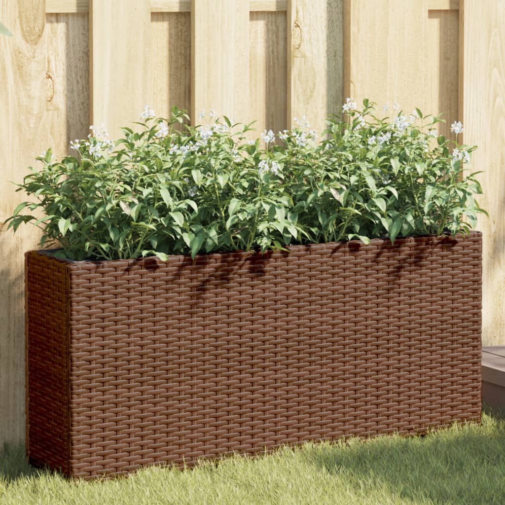 Odlingslåda Med 2 Krukor 90X20X40 Cm Konstrotting
