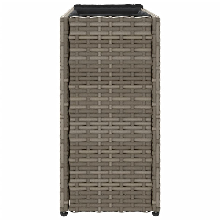 Odlingslåda Med 2 Krukor 90X20X40 Cm Konstrotting