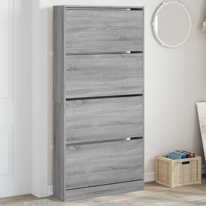 Skoskåp 80X21X87,5 Cm Konstruerat Trä