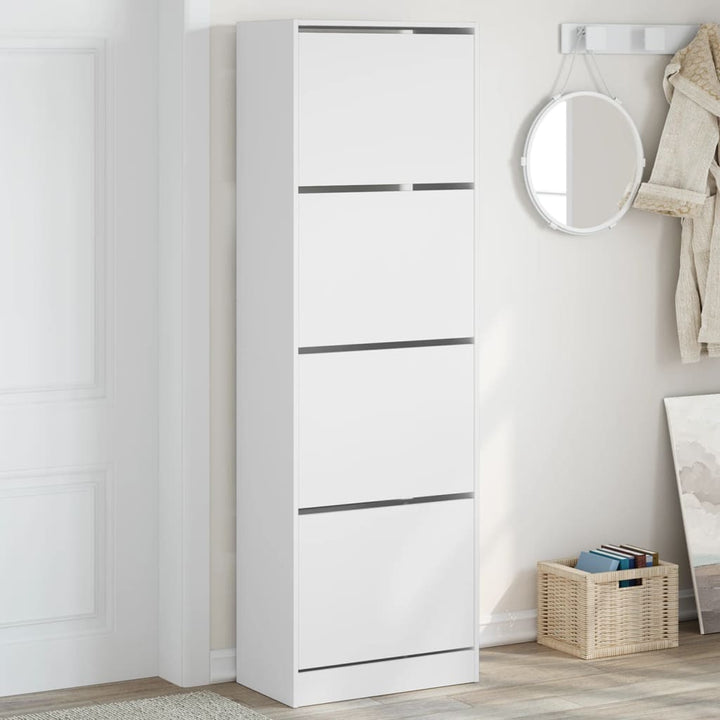 Skoskåp 80X21X87,5 Cm Konstruerat Trä