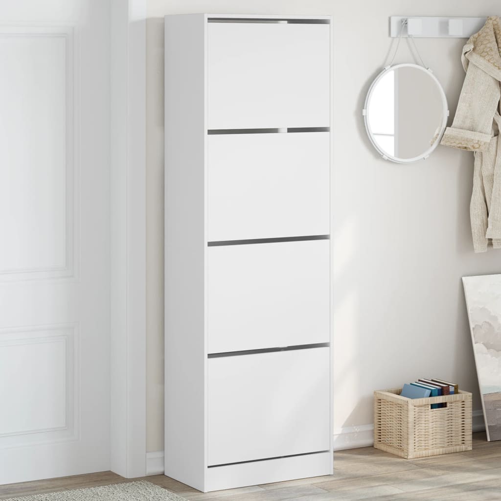 Skoskåp 80X21X87,5 Cm Konstruerat Trä