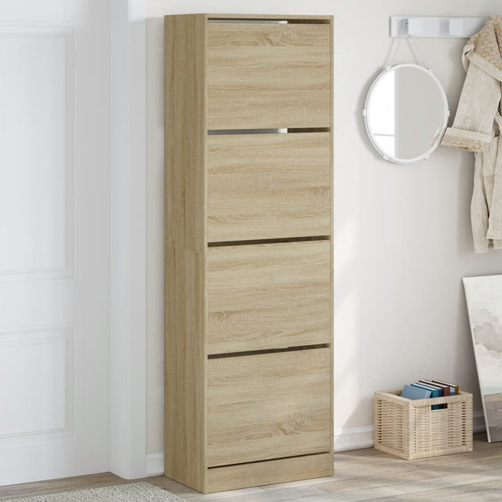 Skoskåp 80X21X87,5 Cm Konstruerat Trä