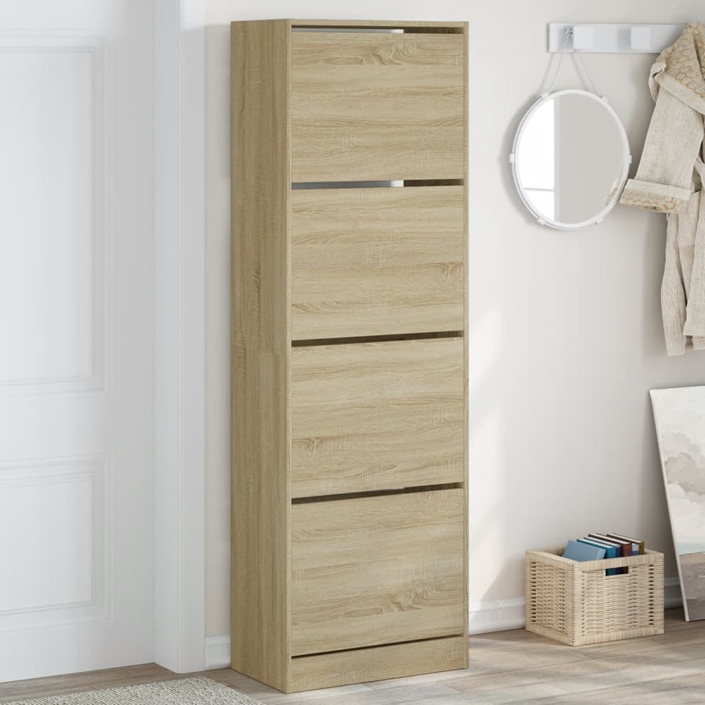 Skoskåp 80X21X87,5 Cm Konstruerat Trä