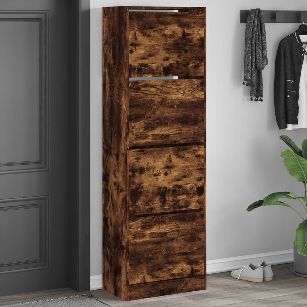 Skoskåp 80X21X87,5 Cm Konstruerat Trä