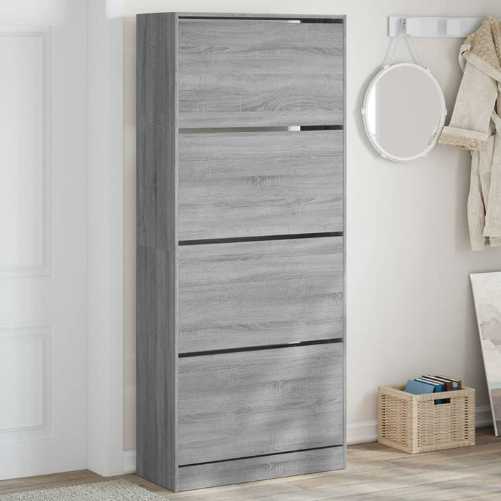 Skoskåp 80X21X87,5 Cm Konstruerat Trä