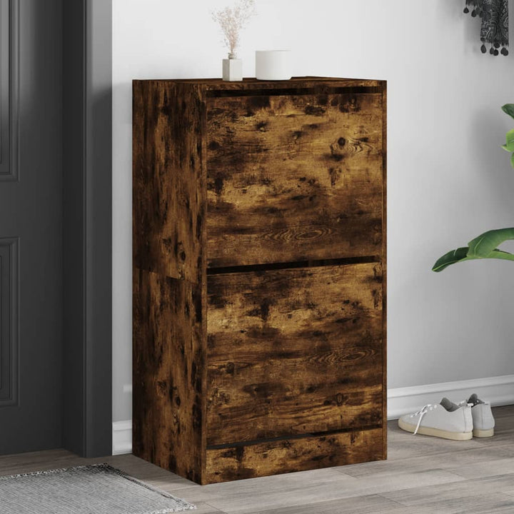 Skoskåp 80X21X87,5 Cm Konstruerat Trä