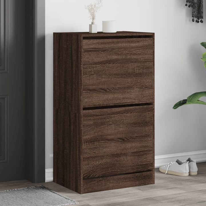 Skoskåp 80X21X87,5 Cm Konstruerat Trä