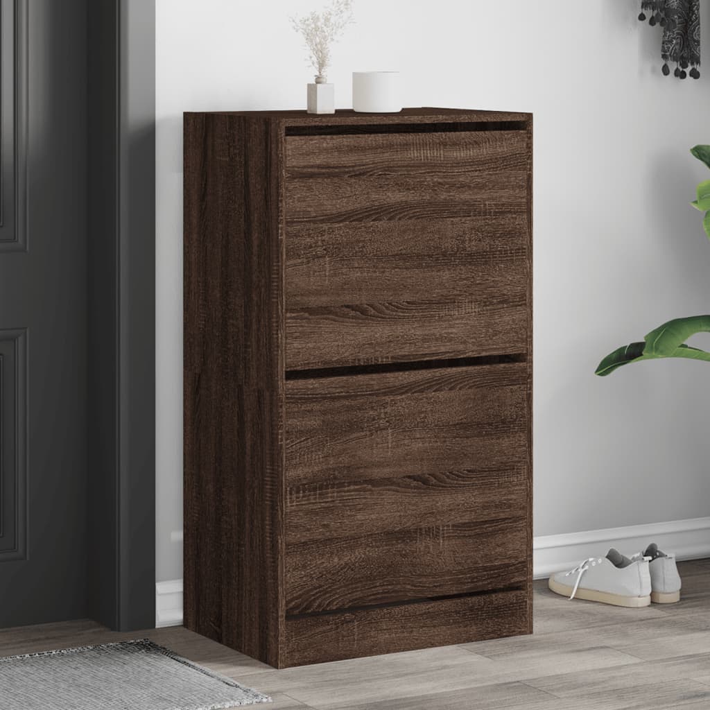 Skoskåp 80X21X87,5 Cm Konstruerat Trä