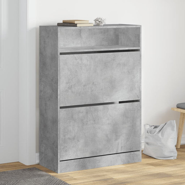 Skohylla 60X34X116 Cm Konstruerat Trä
