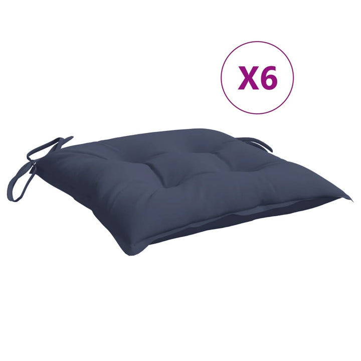Stolsdynor 6 St Oxfordtyg