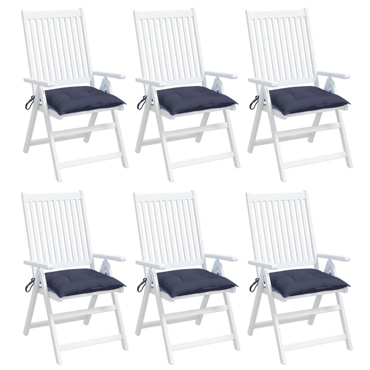 Stolsdynor 6 St Oxfordtyg