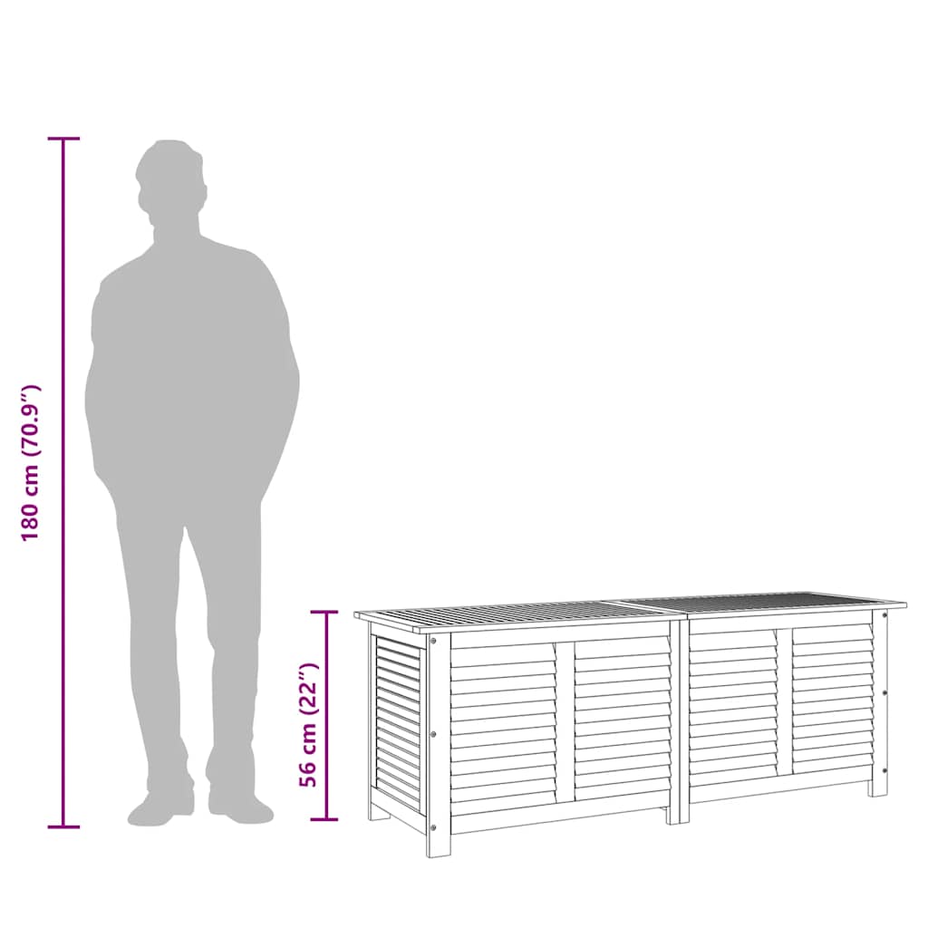 Dynbox Massivt Akaciaträ