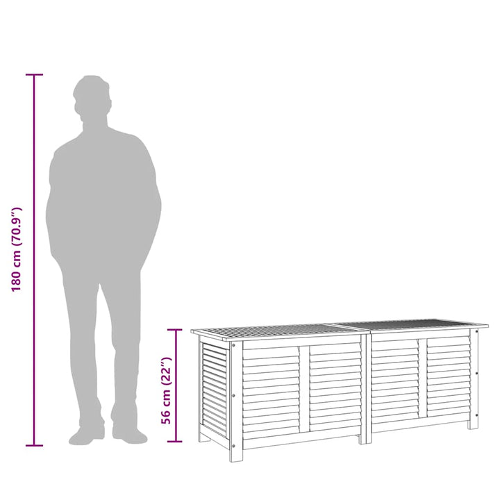 Dynbox Massivt Akaciaträ