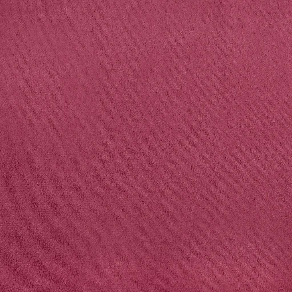 Soffa 3-Sits Vinröd Sammet