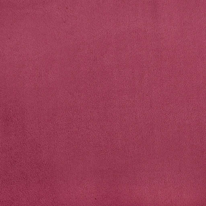 Soffa 3-Sits Vinröd Sammet