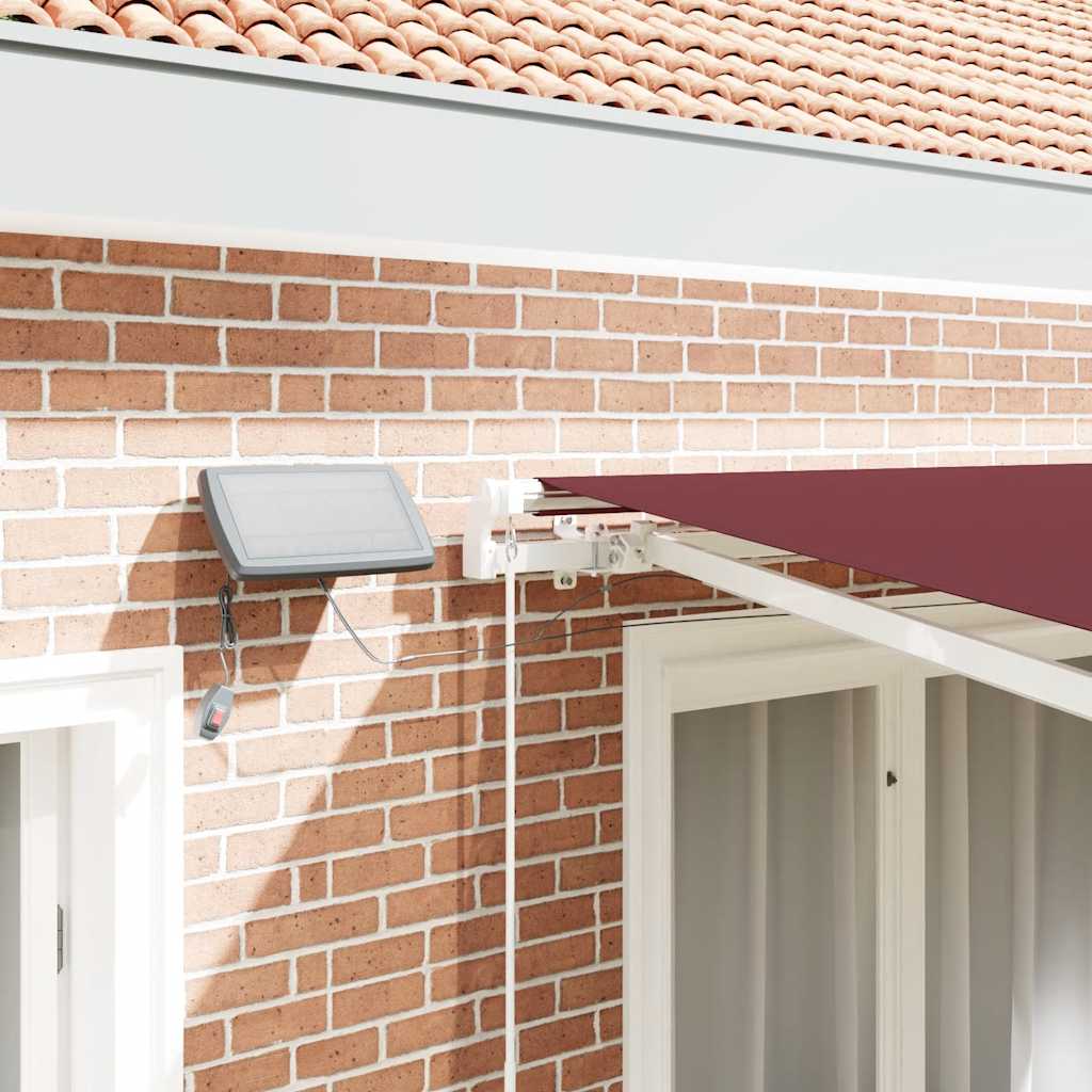 Markis Manuellt Infällbar Med Led
