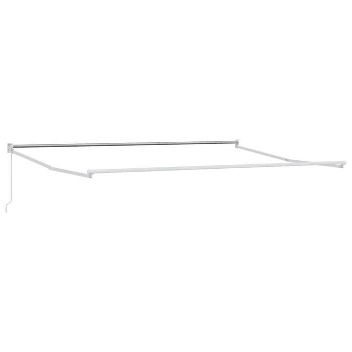 Markis Manuellt Infällbar Vinröd 450X300 Cm