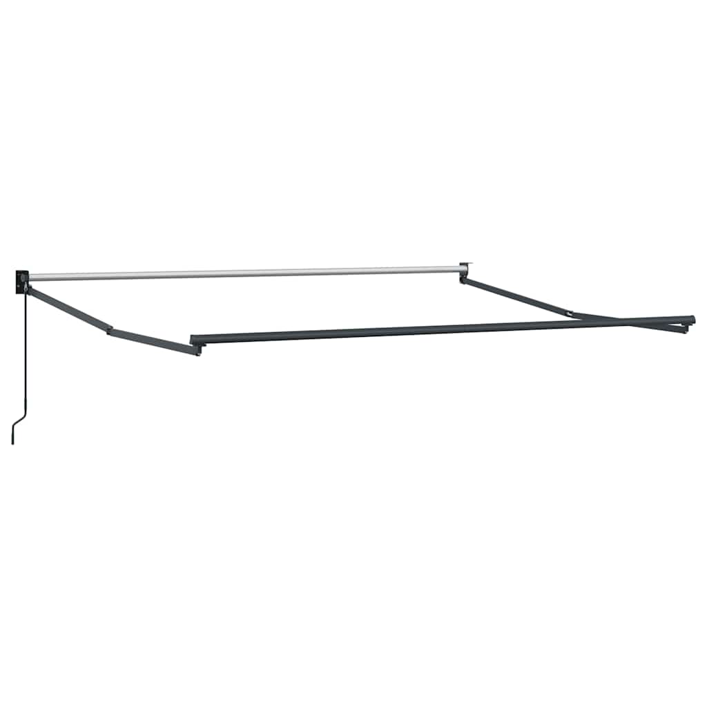 Markis Manuellt Infällbar Vinröd 300X250 Cm
