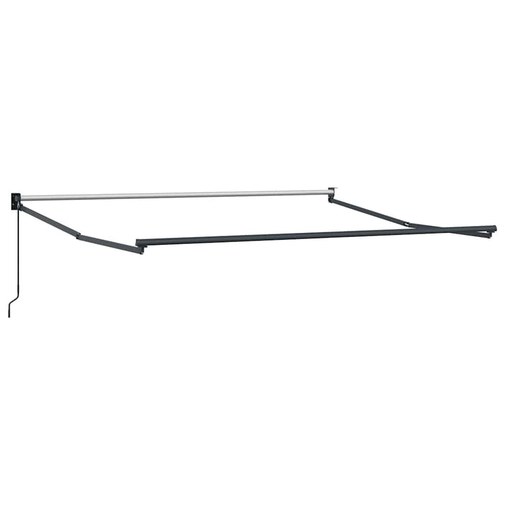 Markis Manuellt Infällbar Vinröd 300X250 Cm