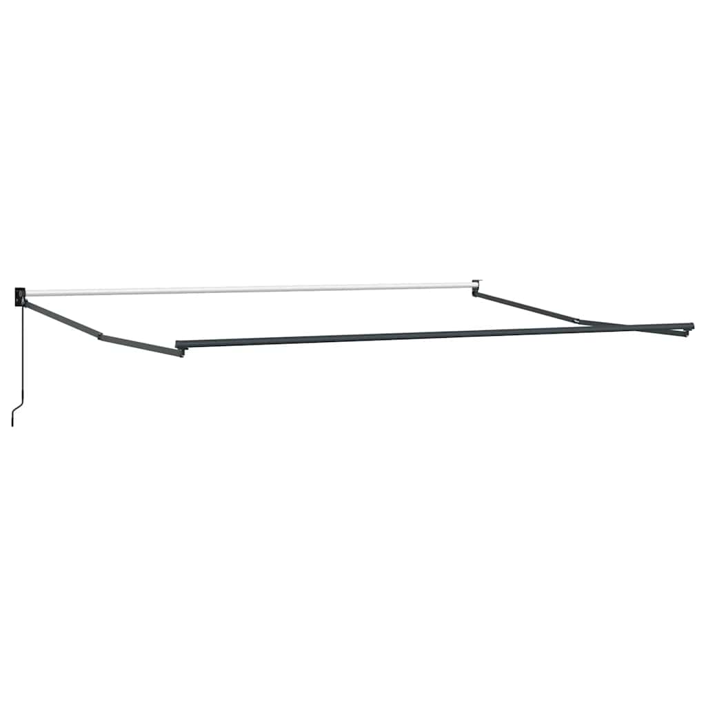 Markis Manuellt Infällbar Vinröd 400X300 Cm