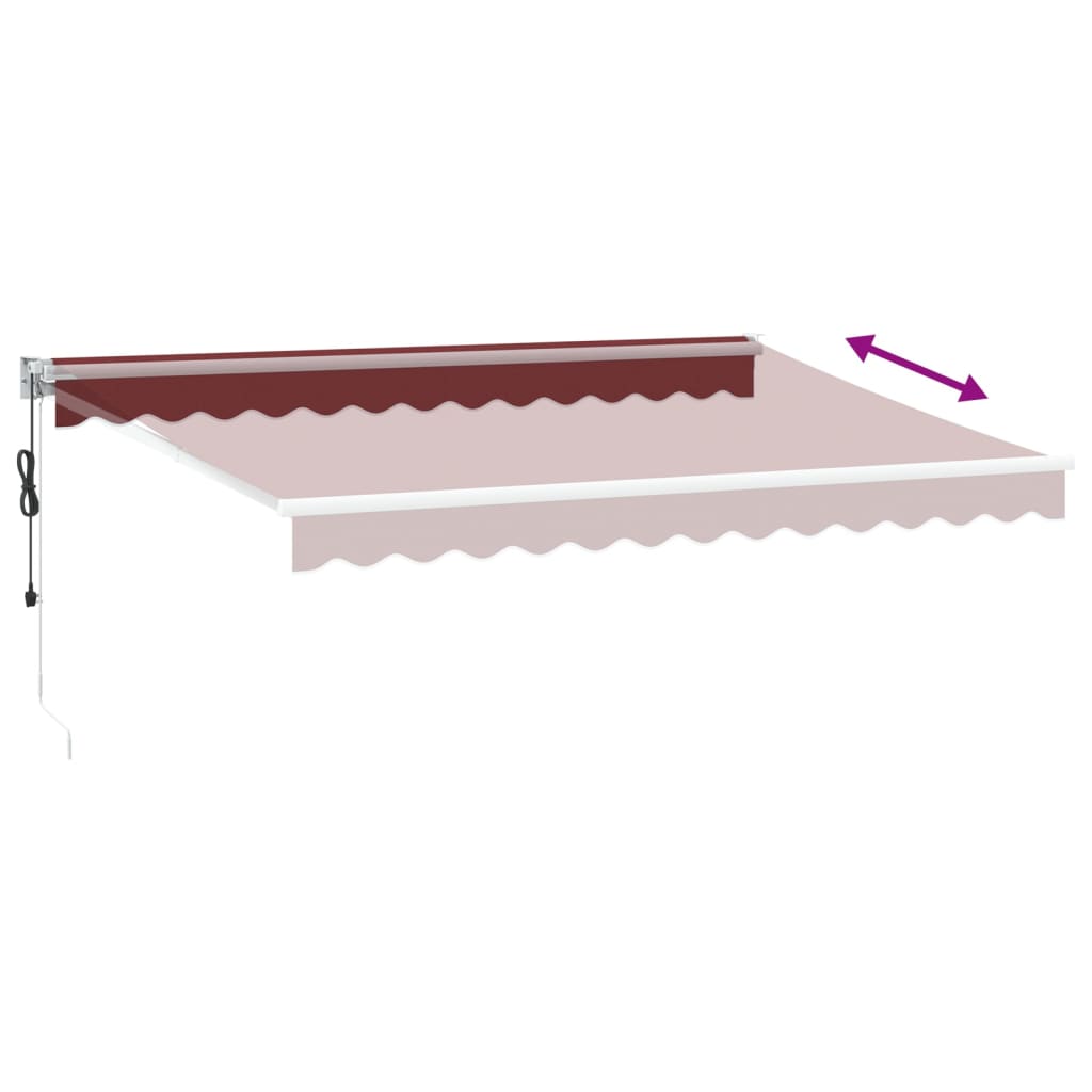 Markis Automatiskt Infällbar 350X250 Cm