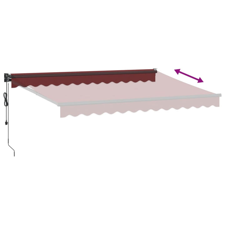 Markis Automatiskt Infällbar 350X250 Cm