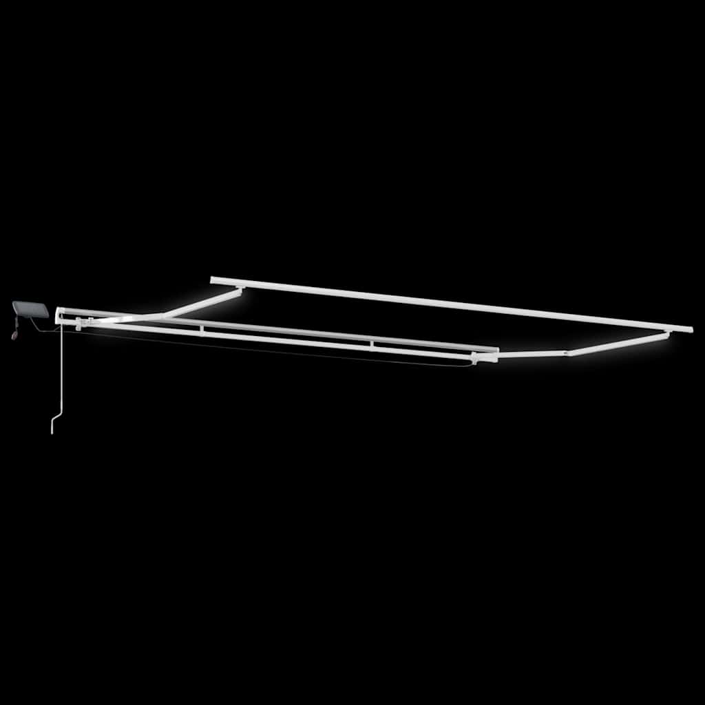 Markis Manuellt Infällbar Med Led