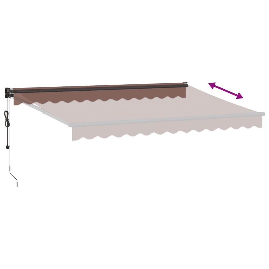 Markis Automatiskt Infällbar 350X250 Cm