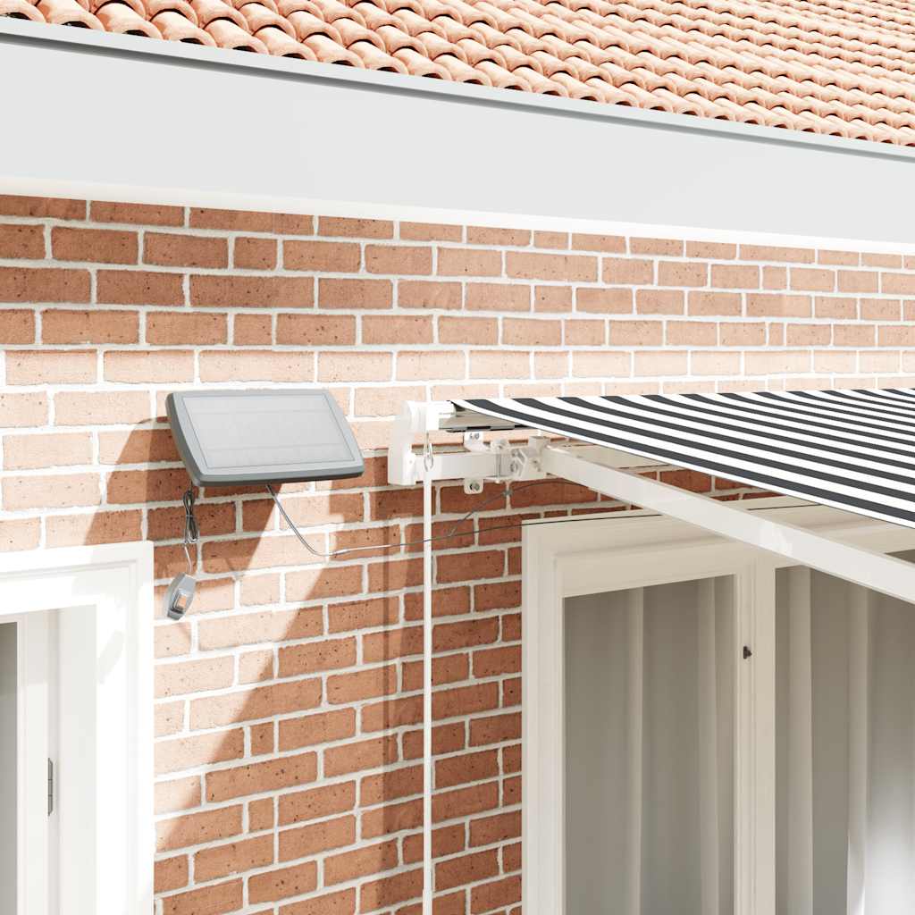 Markis Manuellt Infällbar Med Leds