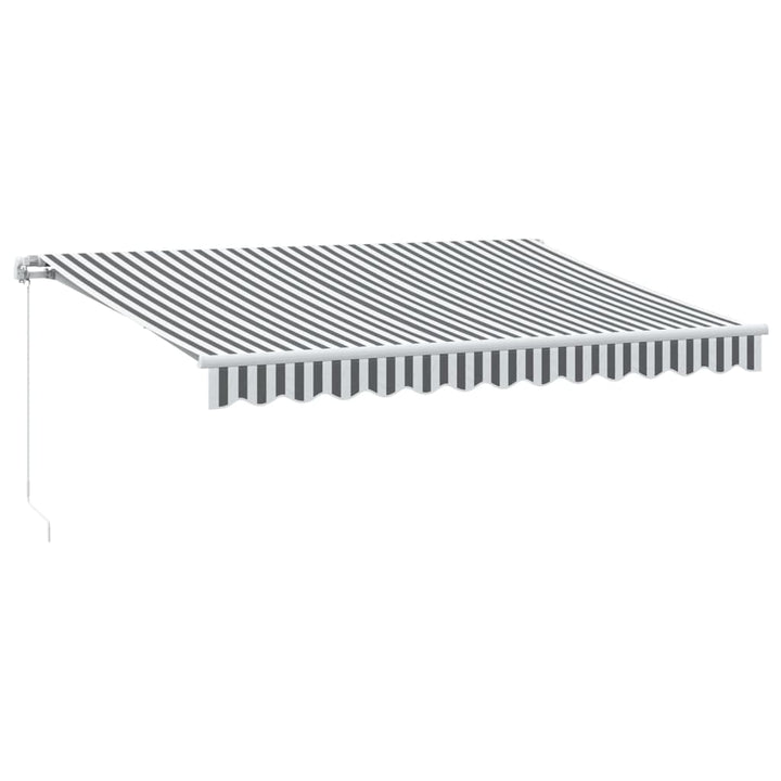 Markis Manuellt Infällbar Med Leds