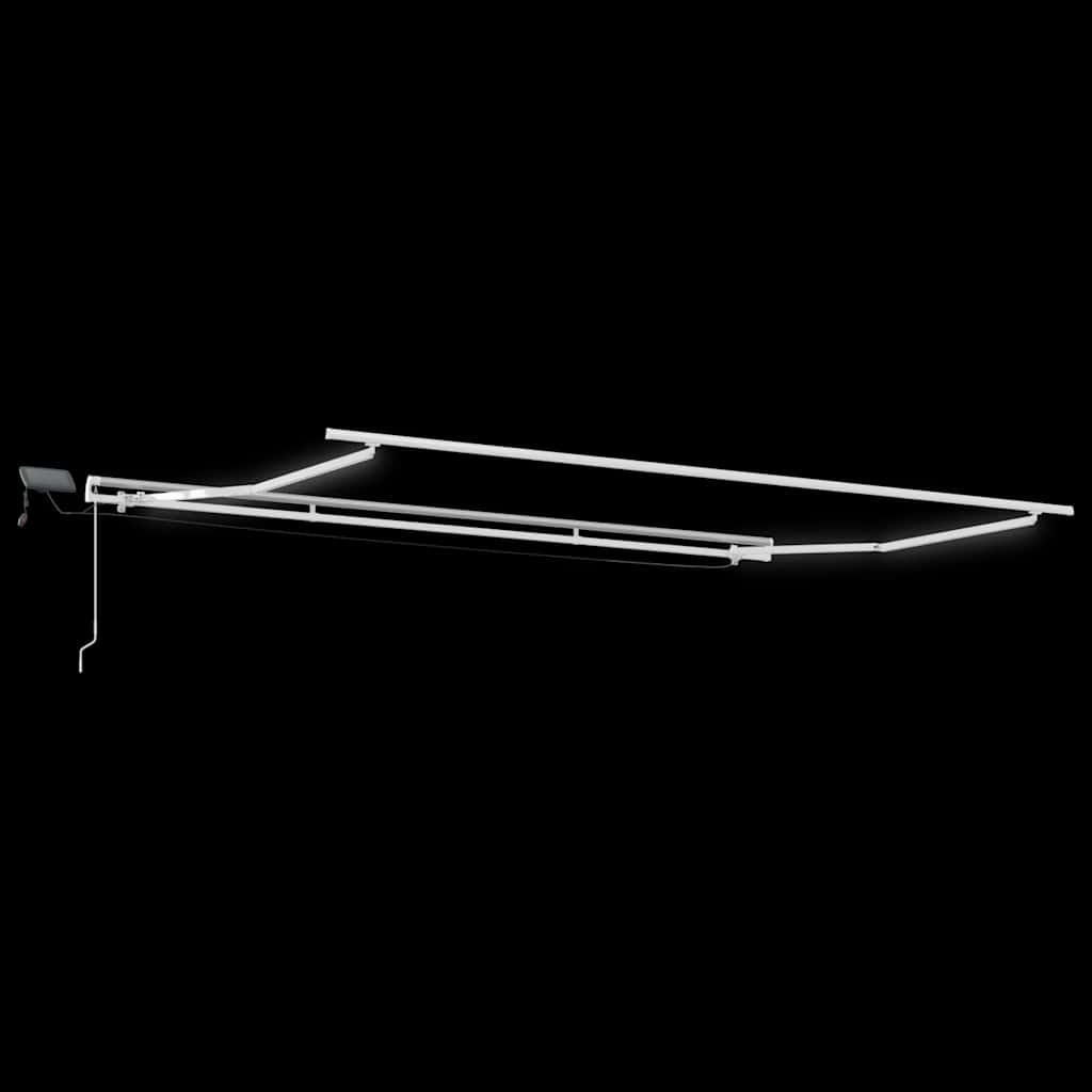 Markis Manuellt Infällbar Med Leds