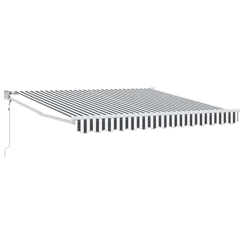 Markis Infällbar 3X2,5 M Tyg&Aluminium