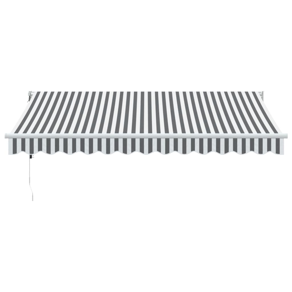 Markis Infällbar 3,5X2,5 M Tyg&amp;Aluminium